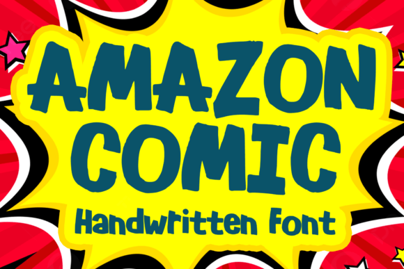 Amazon Comic: A Playful Typeface for Bold, Creative Projects