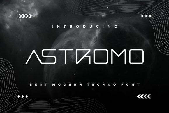Astromo: The Modern Display Font for Bold Visual Statements