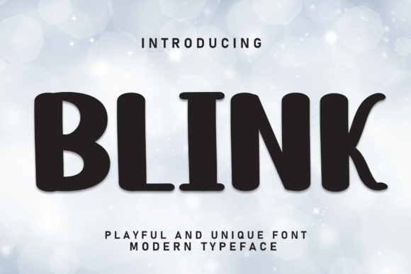 Blink: The Handwritten Display Font with a Joyful Heart