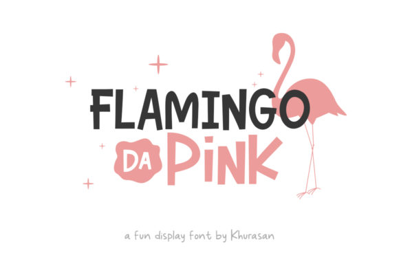Flamingo Da Pink: The Playful Typeface Your Brand Needs