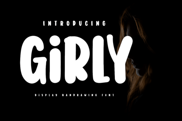 Girly: A Brushed Display Font for Friendly, Eye-Catching Designs