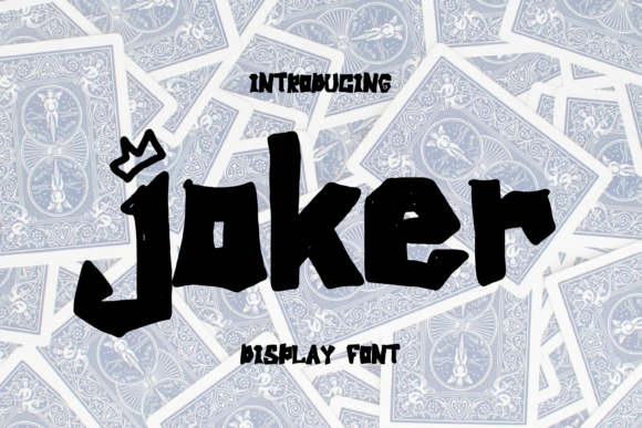 Joker: The Bold Display Font for Unforgettable Designs