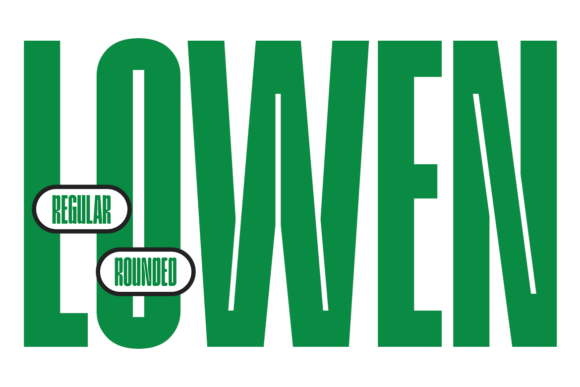 Lowen: A Modern Typeface That Commands Attention