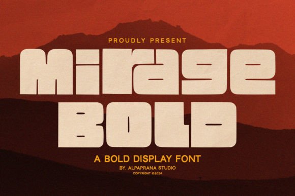 Mirage Bold: A Display Typeface for Maximum Impact