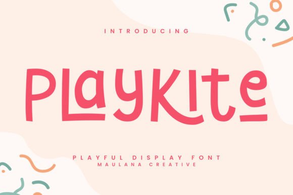 Playkite: A Charming Display Font for Creative Projects