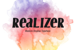 Realizer: A Display Font That Brings Modern Edge to Your Projects
