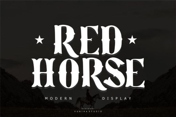 Red Horse: A Wild West Typeface for Modern Creators