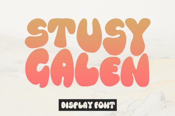 Stusy Galen: A Playful Font for Creative Projects