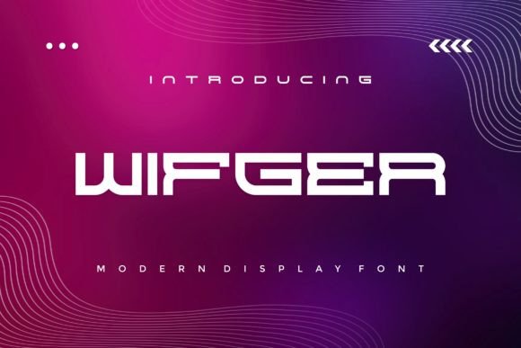 Wifger: A Bold New Typeface for Standout Branding